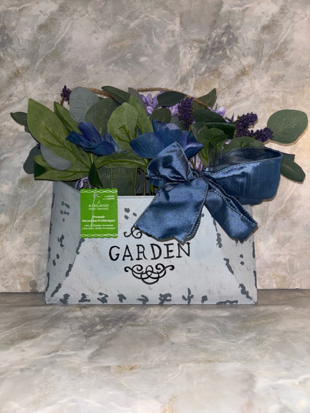 Ashland "Garden Envelope" artificial floral arrangement